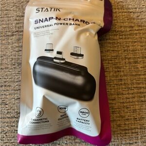 NWT- Statik portable charger power bank